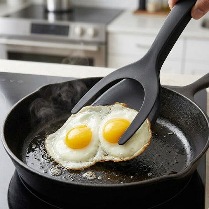 Yummolocosh Silicone Grip & Flip Spatula: The Ultimate Multi-Functional Tongs for Precision Cooking and Effortless Serving